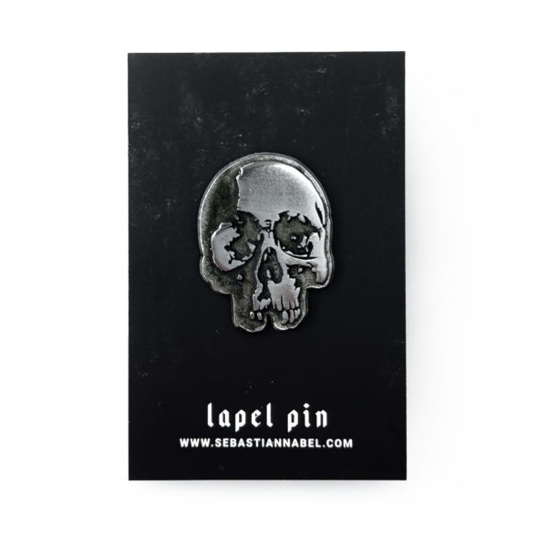 Antique "Love Wears No Disguise" lapel pin by Sebastian Nabel